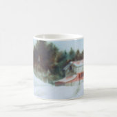 Landelijke Mok van de wegwerpsnelweg — grote rode  (Center)