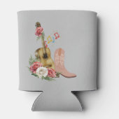 Landelijke muziek gepersonaliseerd blikjeskoeler (Achterkant)