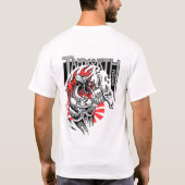 Landelijke muziekspeler t-shirt (Achterkant)