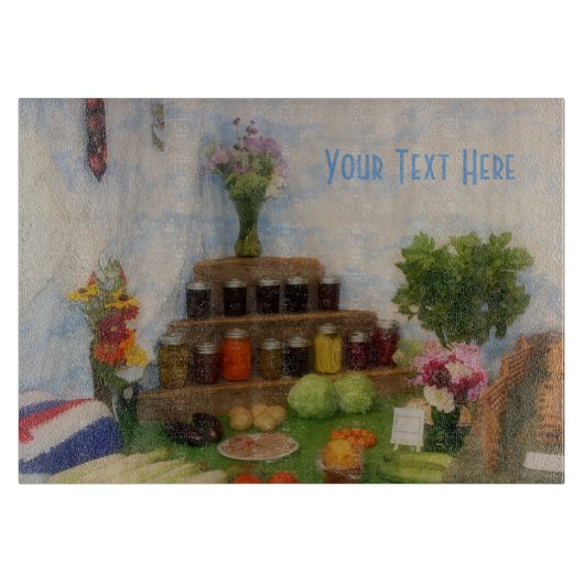 Landelijke Oogsttentoonstelling Persoonlijk Snijplank (Voorkant)