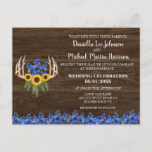 Landelijke Oostenrijkse Floral Antlers Weddenschap