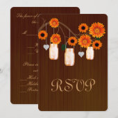 Landelijke Oranje Metselaarsbus Responskaart Kaart (Voorkant / Achterkant)