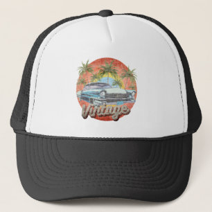 Landelijke Oude Auto Zomer Vakantie Trucker Pet