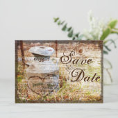 Landelijke Oude Melkbus Save the Date Kaart (Staand voorkant)