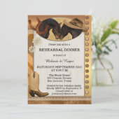 Landelijke paarden - Uitnodiging tot resten (Staand voorkant)