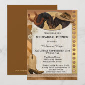 Landelijke paarden - Uitnodiging tot resten (Voorkant / Achterkant)