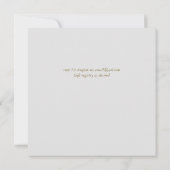 Landelijke paarse bloemen Nuestra Boda uitnodiging (Achterkant)