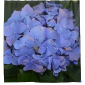 Landelijke Paarse Hydrangea macrophylla Douchegordijn (Voorkant)