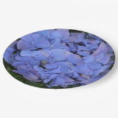 Landelijke paarse Hydrangea macrophylla Papieren Bordje (Gekanteld)