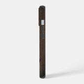 Landelijke Paarse Vlinder Persoonlijk iPhone 15 Case (Linkerkant)