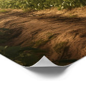 Landelijke pinda veld poster (Hoek)