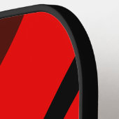 Landelijke Racing Streep Pickleball Paddle (Links Detail)