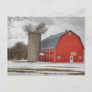 Landelijke Rode Boerderij Briefkaart
