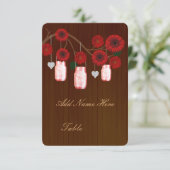 Landelijke rode metsel kaart (Staand voorkant)