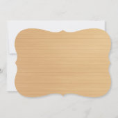 Landelijke Rode Metselwerk Pot Bruidsmeisje Kaart (Achterkant)