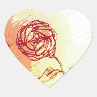 Landelijke Roos Stickers