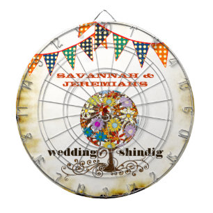 Landelijke Rotische Circle Of Love Dart Board Dartbord