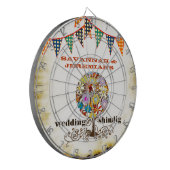 Landelijke Rotische Circle Of Love Dart Board Dartbord (Voorkant Links)