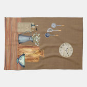 Landelijke rustieke boerderij keukenhanddoeken (Horizontaal)