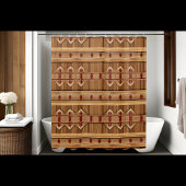 Landelijke Rustieke Douchegordijnen Horizontale St