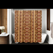 Landelijke Rustieke Douchegordijnen Verticale Stij