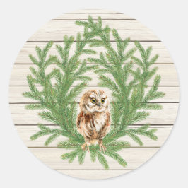 Landelijke Rustieke Houten Foto Sticker