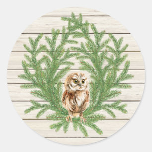 Landelijke Rustieke Houten Foto Sticker