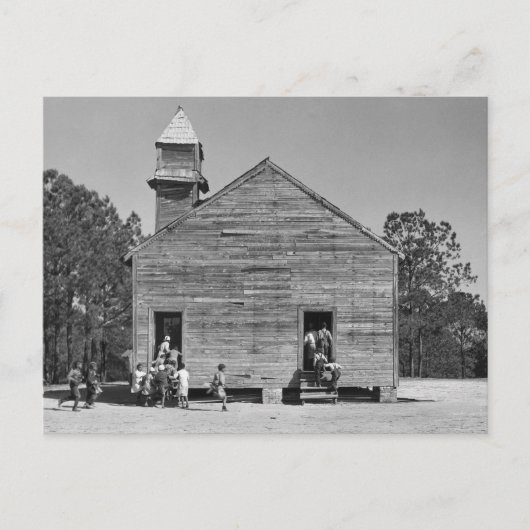 Landelijke school, 1937 briefkaart (Voorkant)
