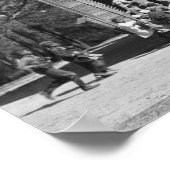 Landelijke school, 1937. Oude foto Poster (Hoek)