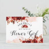 Landelijke schoonheid wees mijn bloemenmeisje voor (Staand voorkant)