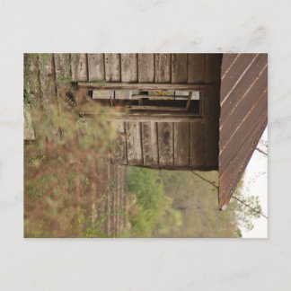 Landelijke schuur #3 briefkaart