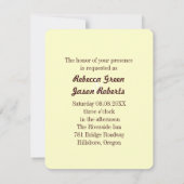 landelijke schuur houten western country cowboy br kaart (Achterkant)