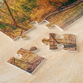 Landelijke schuur Ohio. Legpuzzel (Zijkant)