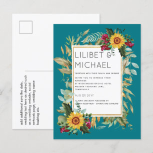 Landelijke soennitische soonbloemen Burgundy Rozen Briefkaart