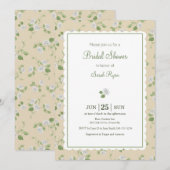 Landelijke stijl Crème Bloemwit Madeliefjes Kaart (Voorkant / Achterkant)