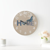 Landelijke stijl Home Collage Grote Klok (Huis)