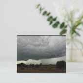 Landelijke stormwolk briefkaart (Staand voorkant)
