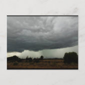 Landelijke stormwolk briefkaart (Voorkant)