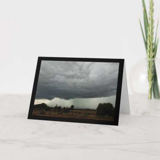 Landelijke stormwolk kaart (Voorkant)