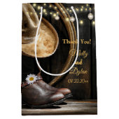 Landelijke taarten, Pet en Barn Wood Weddenschap Medium Cadeauzakje (Voorkant)