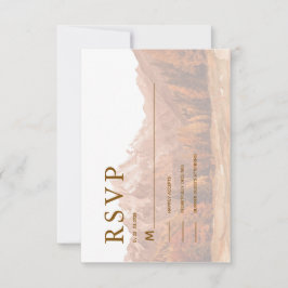 LANDELIJKE TERRA COTTA BERG EENVOUDIGE ELEGANTIE R SAVE THE DATE