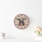 Landelijke Thanksgiving wandklok (Huis)