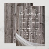 Landelijke Trouw Uitnodiging (Voorkant / Achterkant)