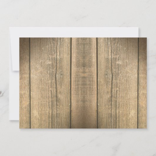 landelijke trouwdag uitnodigingen (Achterkant)