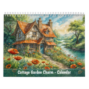Landelijke Tuin Charme – Schilderachtige Kalender