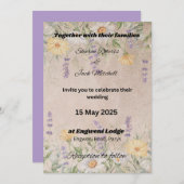 LANDELIJKE TUINROMANCE 1 KAART (Voorkant / Achterkant)