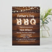 Landelijke uitnodiging voor Vaderdag BBQ (Staand voorkant)