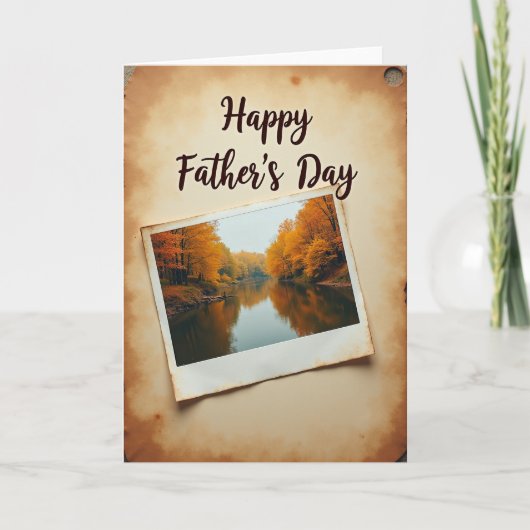 Landelijke Vaderdag Fotokaart Kaart (Voorkant)