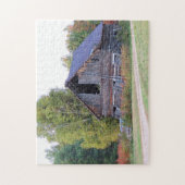 Landelijke Verweerde Schuur Puzzel (Verticaal)
