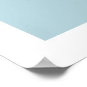 Landelijke Vintage Herten Bos Bloemrijke Kinderkam Poster (Hoek)